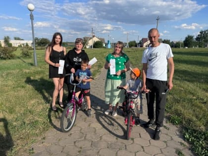 Акция «Нет – табачному дыму!» прошла в селе Истобное губкинской территории