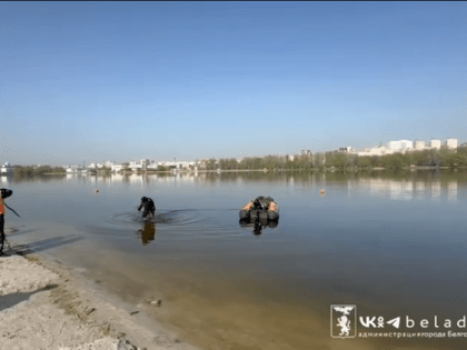 В Белгороде водолазы приступили к обследованию дна водоёмов городских пляжей