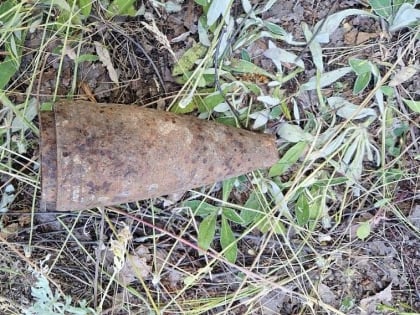 В старооскольском селе Верхне-Чуфичево нашли взрыватель от снаряда