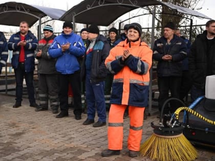 Василий Голиков встретился с сотрудниками Белгорблагоустройства и управления ГОЧС города Белгорода