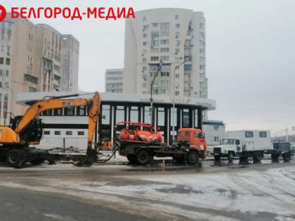 Специалисты Белоблводоканала устранили потоп на пересечении улиц Левобережной и Гостёнской