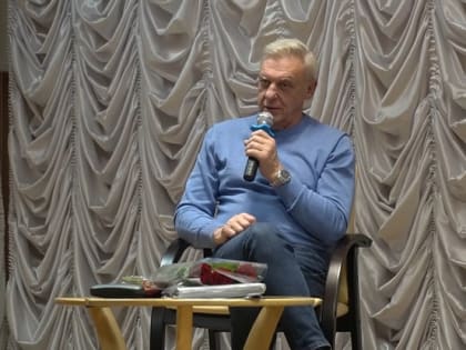 В Белгороде прошла встреча с актёром сериала «Улицы разбитых фонарей» Александром Половцевым