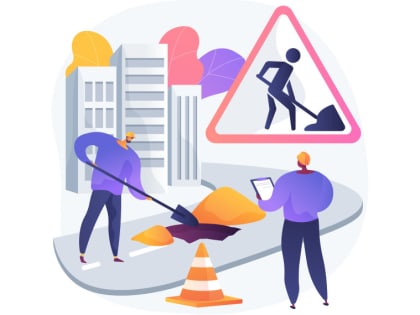 Работы на улицах Тихомировская и Елисеевская продолжаются