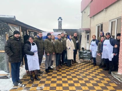У «Молодой Гвардии» Белгородской области появилась полевая кухня