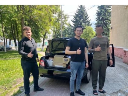 Губкинская молодёжь продолжила оказывать помощь участникам СВО