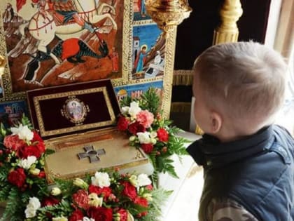 В Белгородскую область привезут мощи Георгия Победоносца
