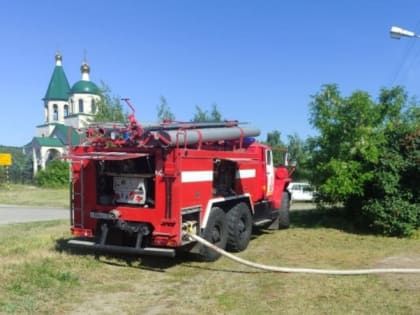 Белгородские огнеборцы выезжали семь раз на ликвидацию пожаров за прошедшие сутки