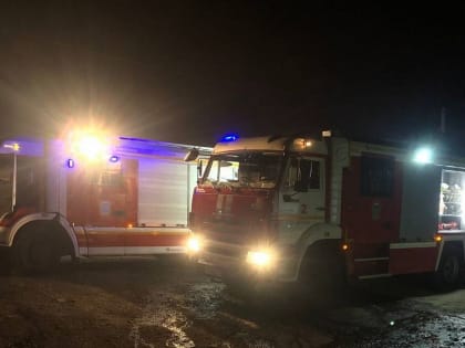 Жилой дом сгорел в старооскольском селе Песчанка