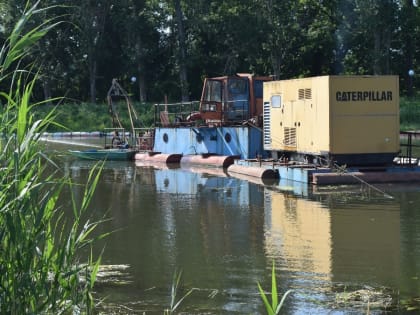 В районе Белгородчины начали очищать водные объекты