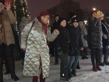 В Белгороде прошли предновогодние гуляния для жителей территории 25-й управы
