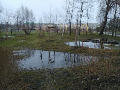 Мэрия Белгорода: пока город не может справиться с подтоплением парка Победы