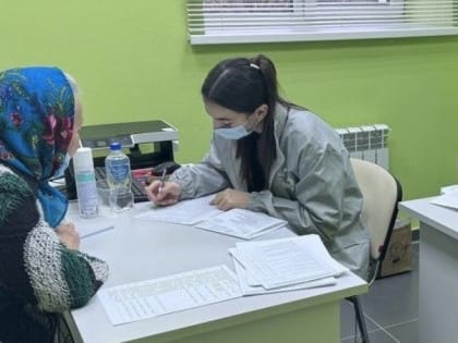 Завершение работы «Поезда здоровья» в Рождествено