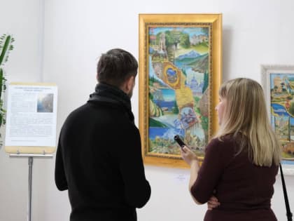 Открытие персональной выставки Романа Чигрина «Во всём я вижу свет Афона»