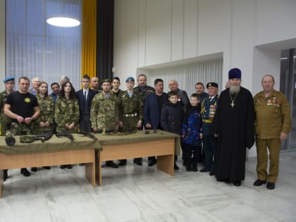 Благочинный Алексеевского округа посетил праздничный концерт посвященный 34-й годовщине вывода советских войск из Афганистана