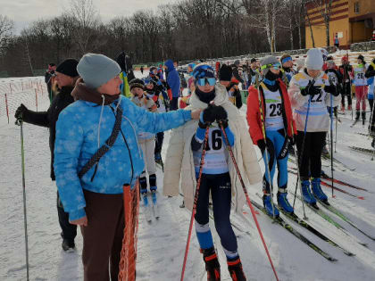 Ракитянцы приняли участие в чемпионате и первенстве Белгородской области по лыжным гонкам