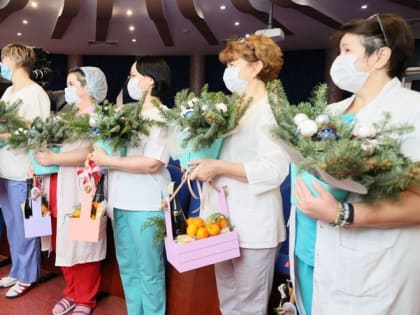 Губернатор Белгородской области Вячеслав Гладков посетил первого января перинатальный центр