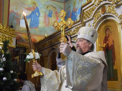 Митрополит Белгородский и Старооскольский Иоанн совершит Рождественское богослужение в Старом Осколе