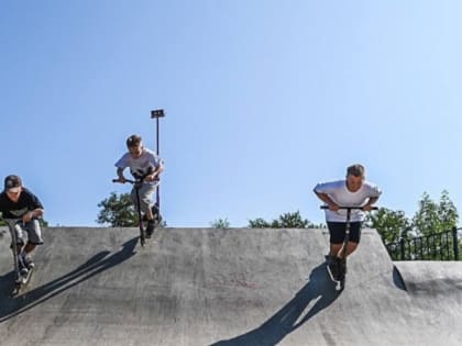 В Старом Осколе открыли новый скейт-парк