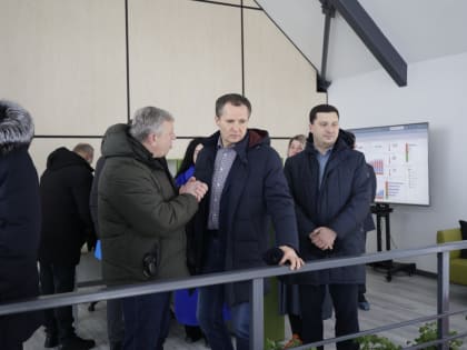 Губернатор Белгородской области с рабочей поездкой посетил Корочанский район