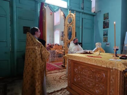 Престольный праздник в селе Стригуны