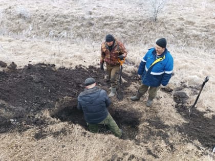 Редкая находка: в селе Красное найдены фрагменты советского истребителя