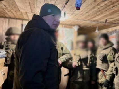 Вячеслав Гладков пообщался с расквартированными на территории Белгородской области военнослужащими