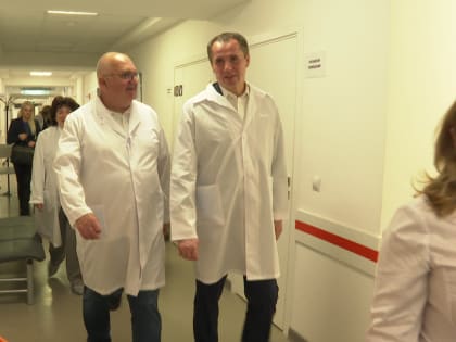 Вячеслав Гладков побывал с рабочей поездкой в Старооскольском округе