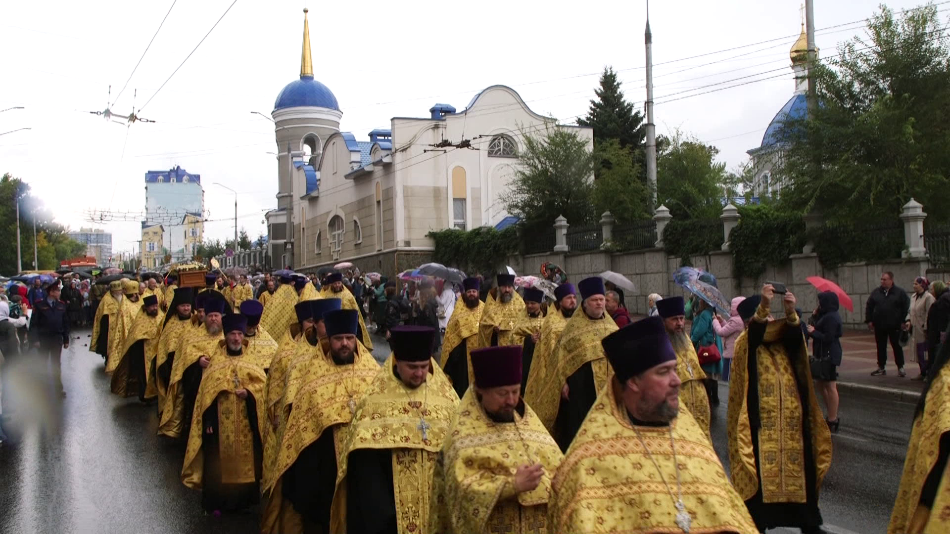 Крестный ход в белгороде 2024 видео