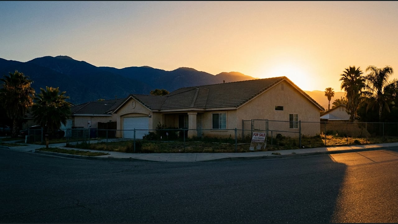 596 North Flores Street, San Bernardino — the 2008 first deal that started the sequence