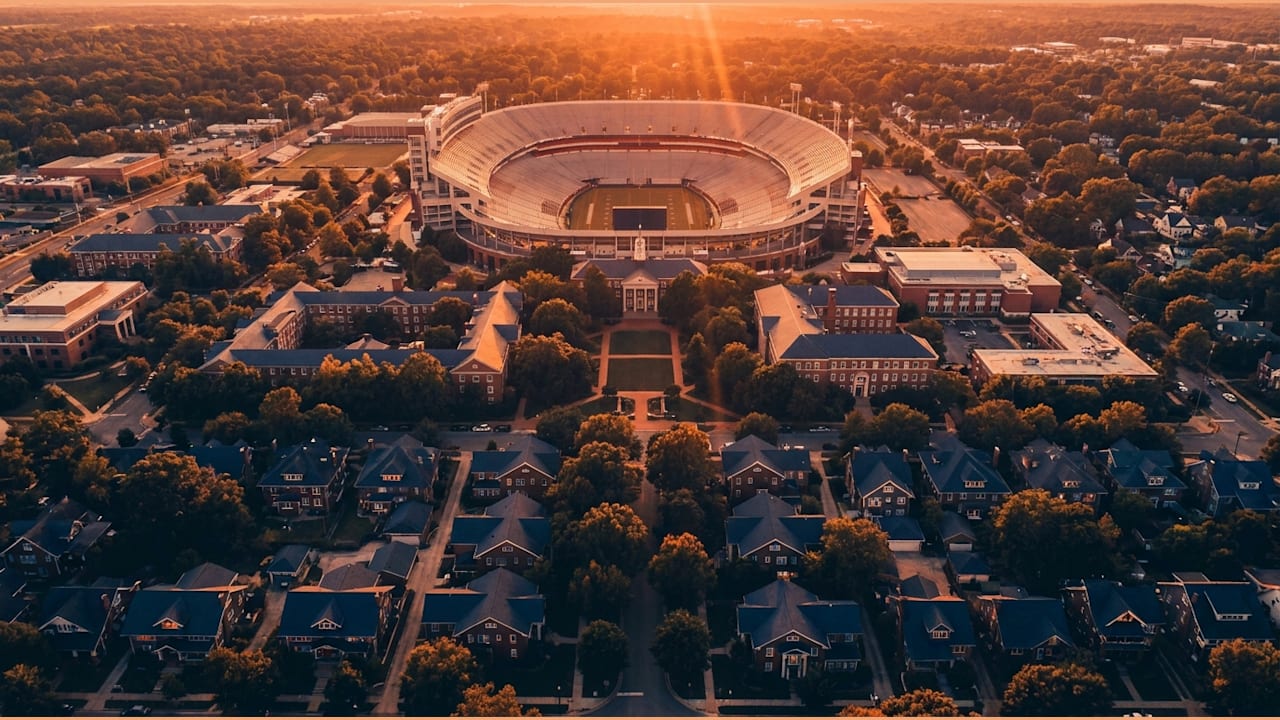 A college town runs on a calendar, not a season