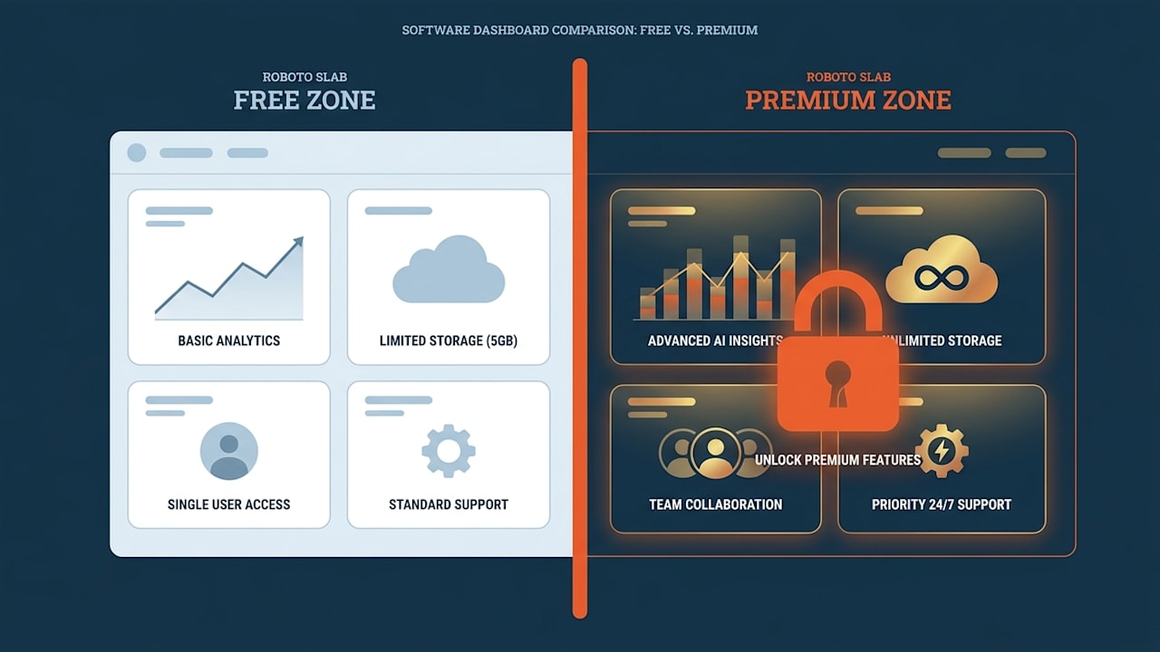 What's free vs behind the paywall in vacation rental software