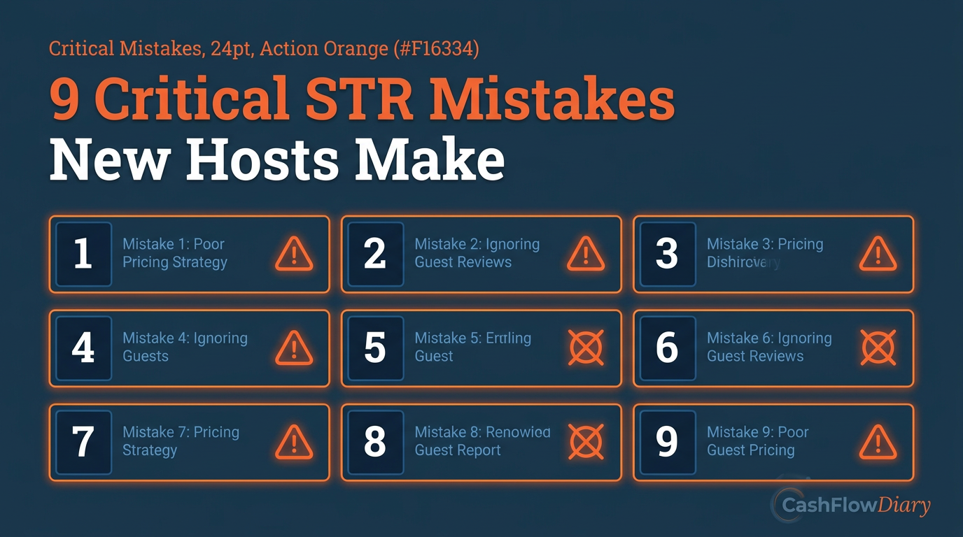 9 Critical STR Mistakes New Hosts Make (And How to Avoid Them)