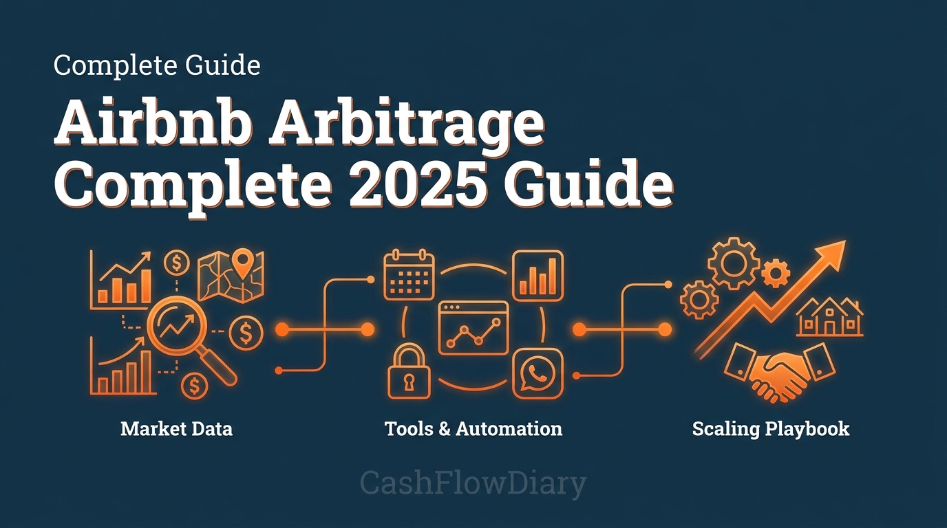 Airbnb Arbitrage: The Complete 2025 Guide (Market Data, Tools + Scaling Playbook)