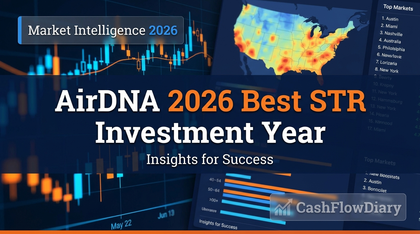 AirDNA Says 2026 Is the Best STR Investment Year Since 2021 — the Top Markets Aren't Vacation Spots