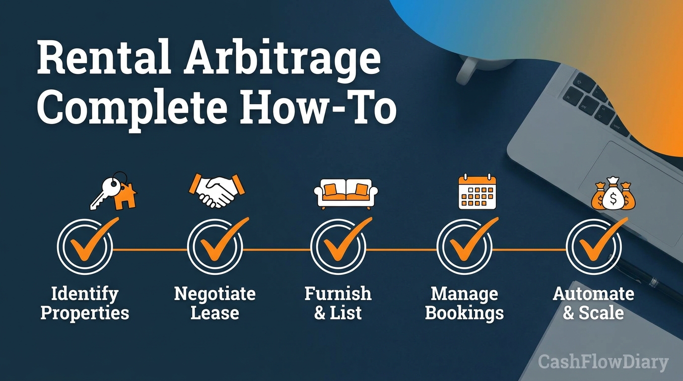 Rental Arbitrage: The Complete How-To Guide (Start with No Property)