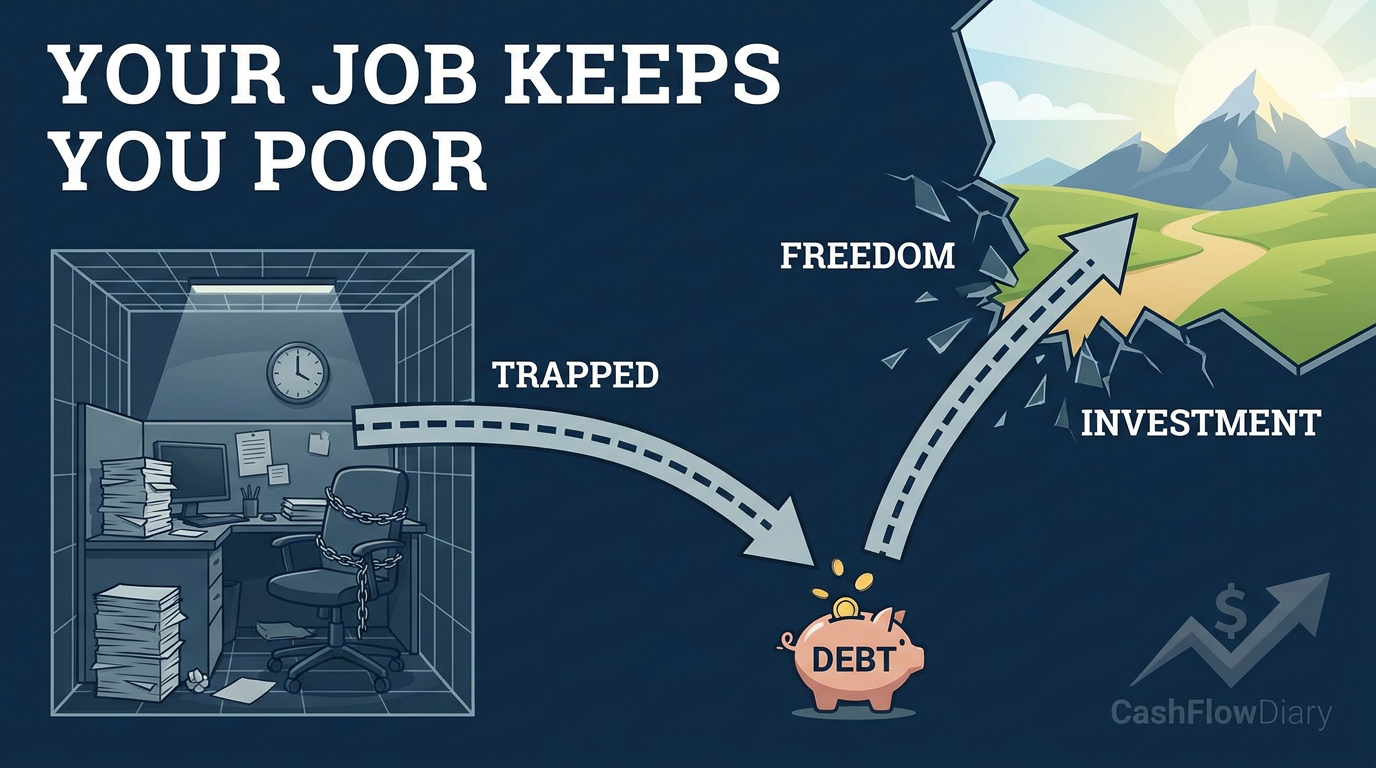 Why Your Job Is Secretly Training You to Stay Poor (And How to Break Free)