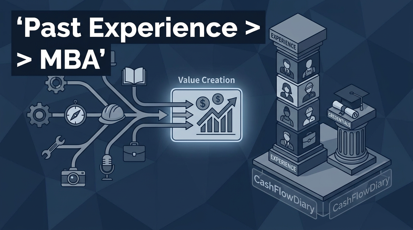 Why Your 'Irrelevant' Past Experience is More Valuable Than an MBA