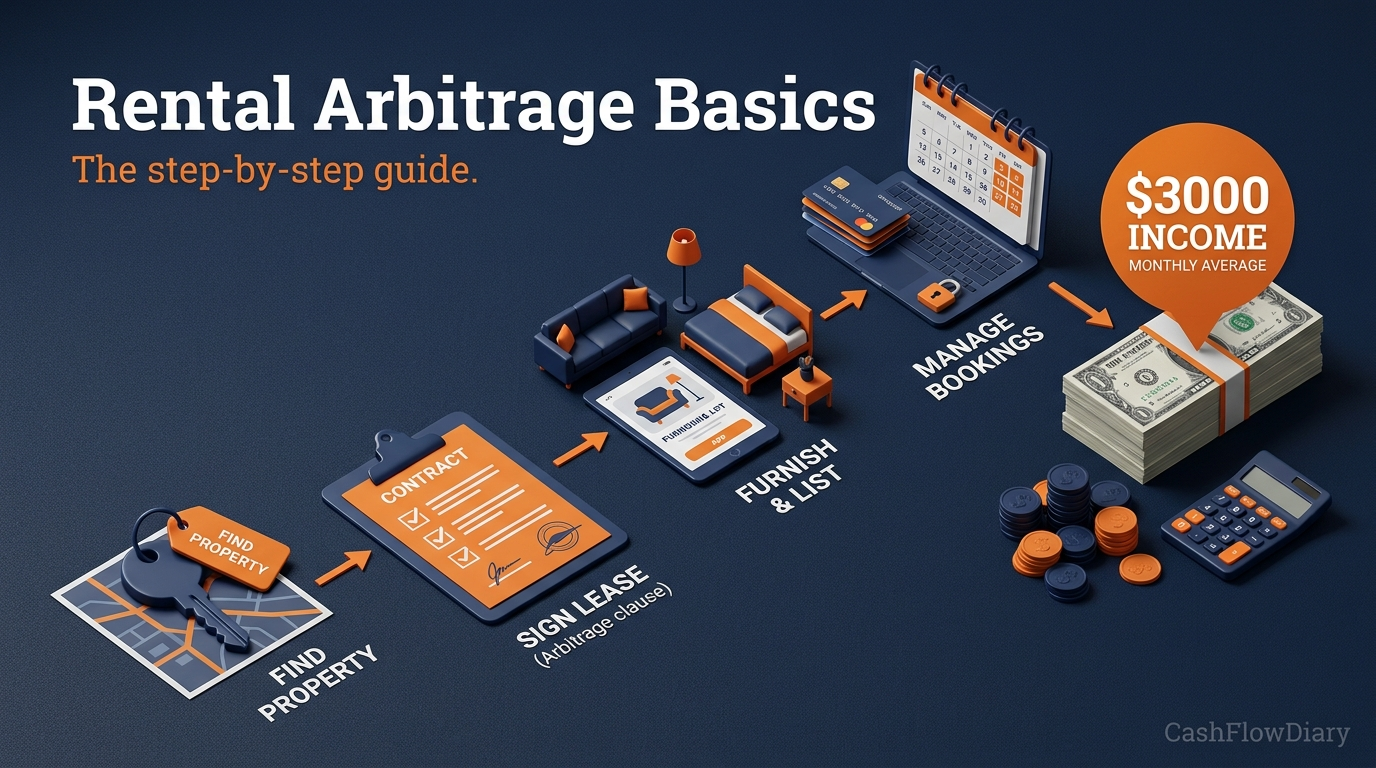 What Is Rental Arbitrage? (And How Someone With No Property Can Make $3,000/Month)
