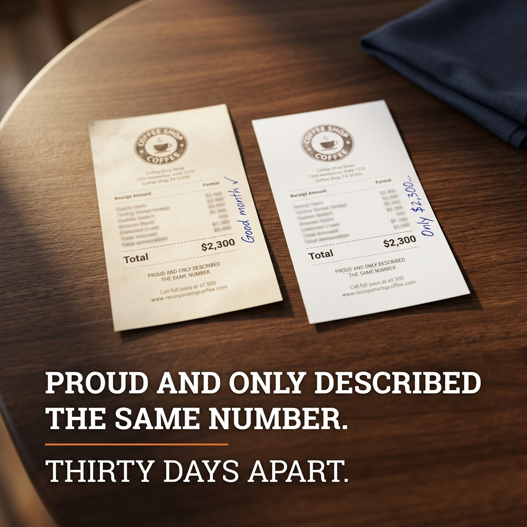 The $2,300 That Meant Two Different Things