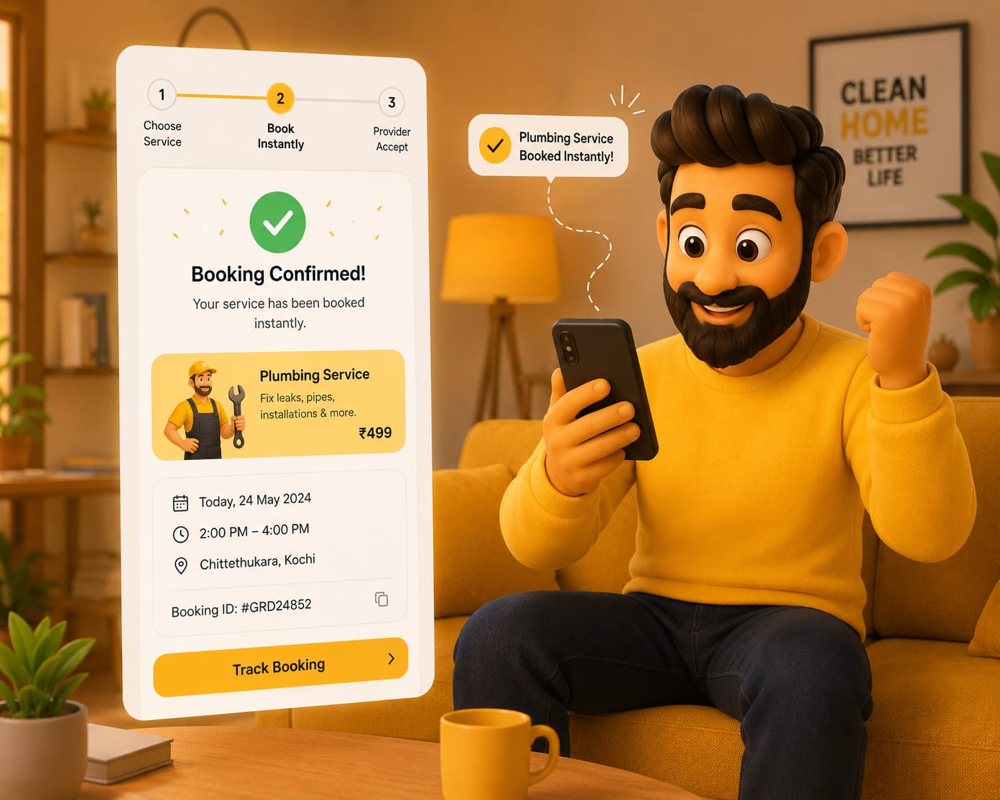 Book Instantly