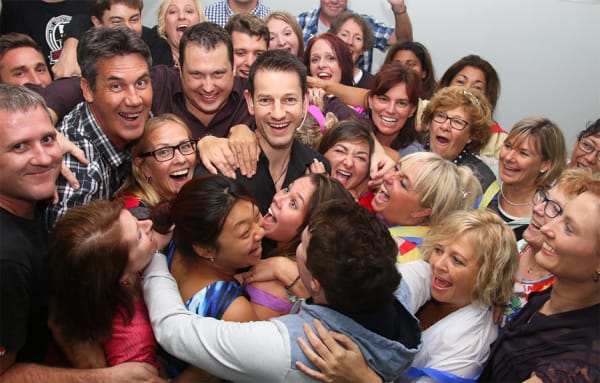 Group photo at a training event
