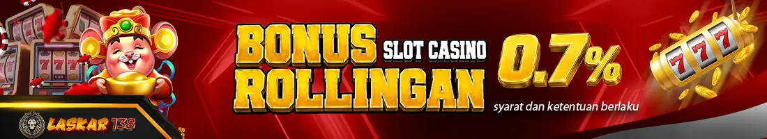 BONUS ROLLINGAN 0.7%  MINGGUAN