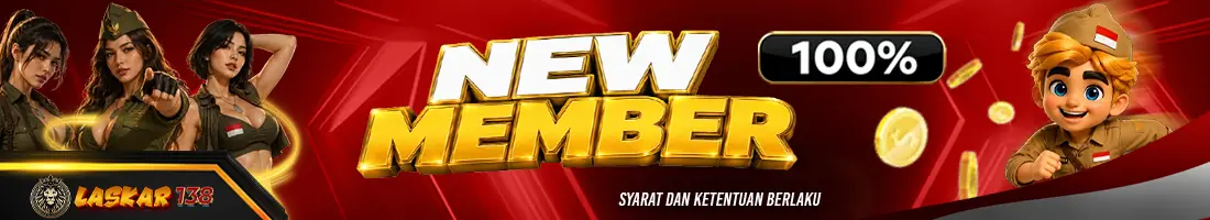 BONUS NEW MEMBER 100%
