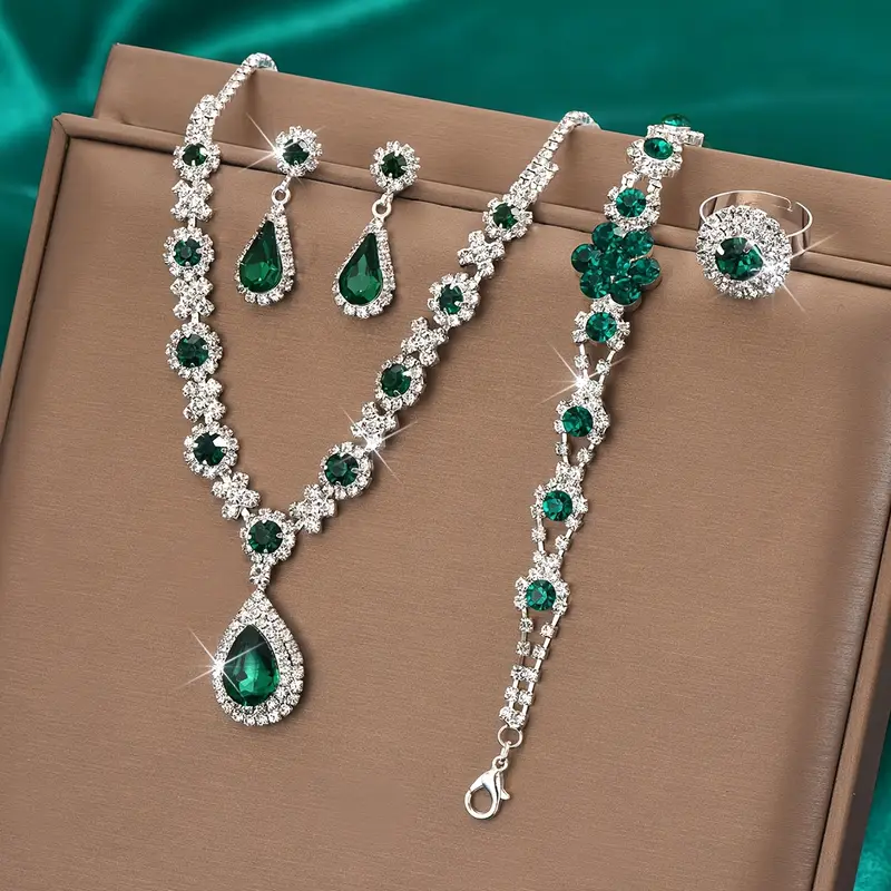 Luxurious 4pcs Set Jewelry