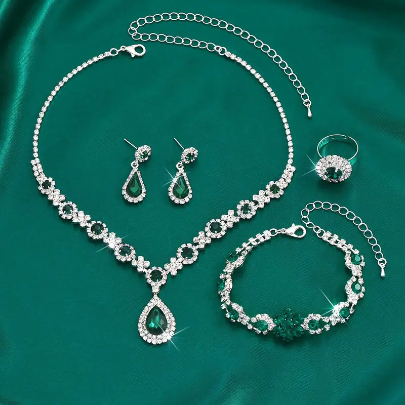 Luxurious 4pcs Set Jewelry
