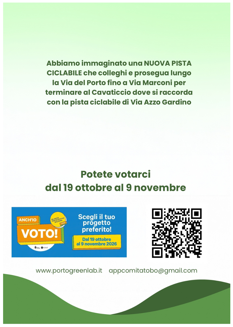 Immagine collegata alla proposta Pista ciclabile in Via del Porto