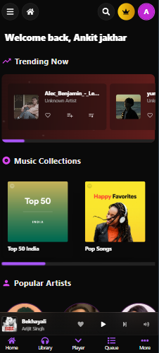 SoundLink Mobile Interface