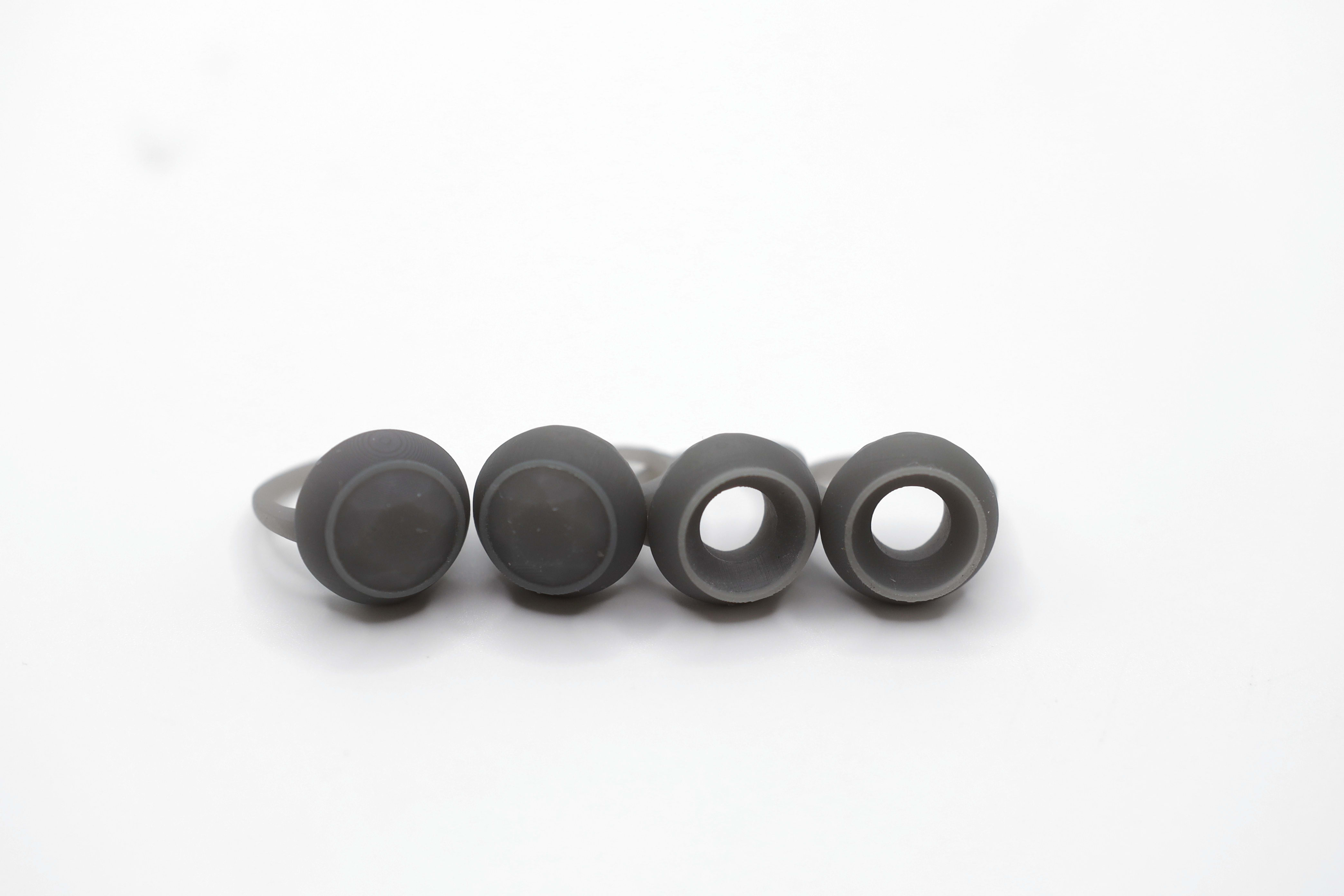 Grey Pro Resin 3D printed part example 2 — SLA technology