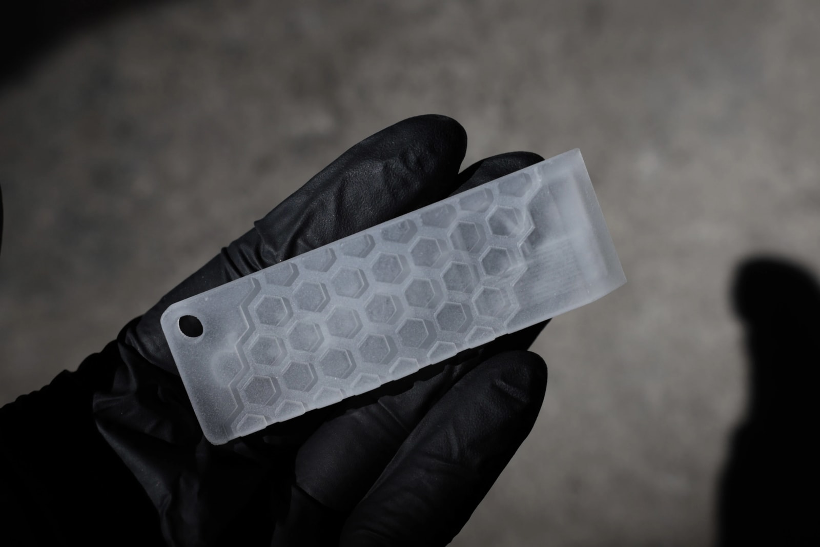 Frosted PMMA — Industrial SLA 3D printing material by Makelab