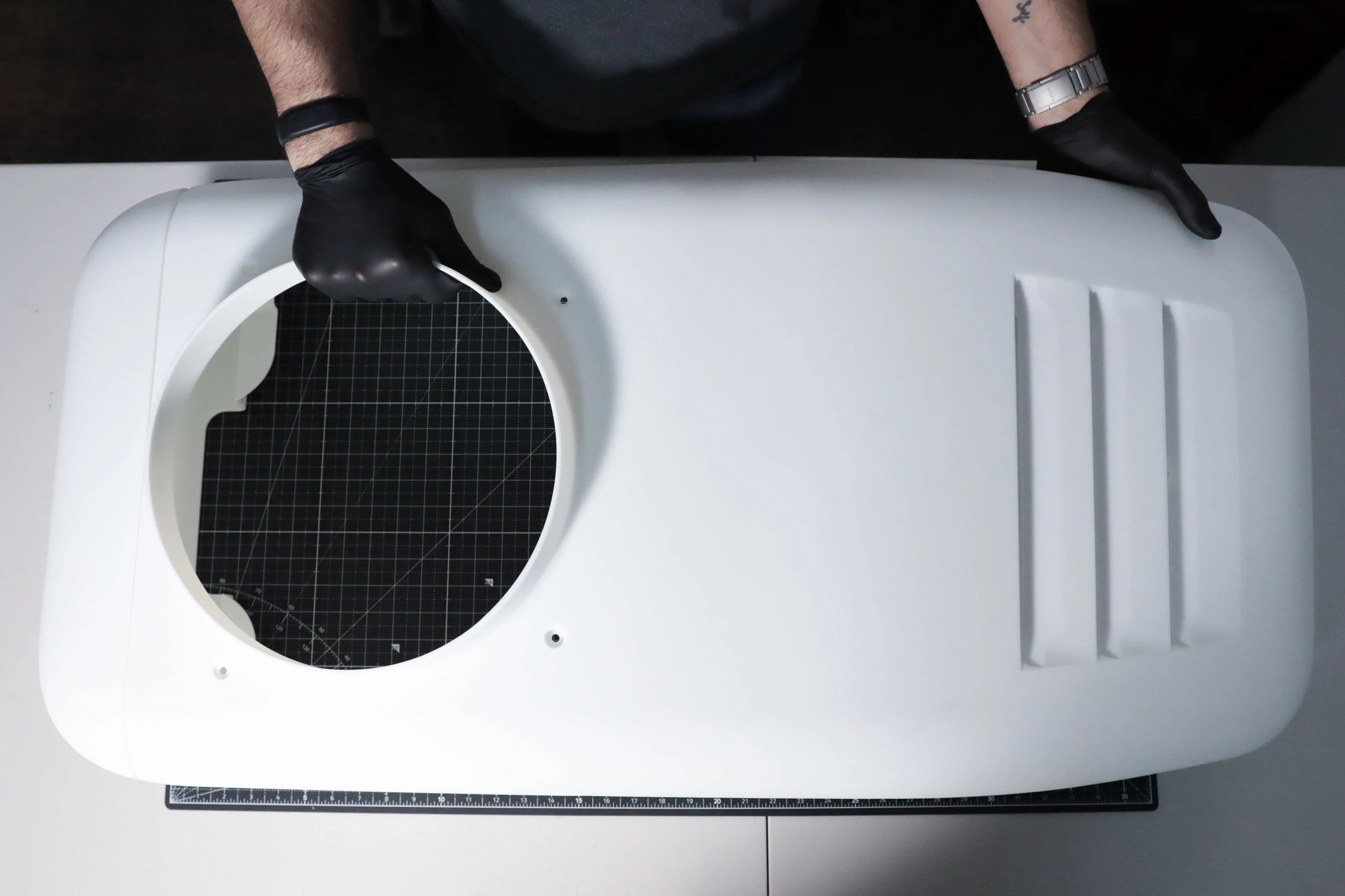 ABS-Like Resin 3D printed part example 3 — Industrial SLA technology